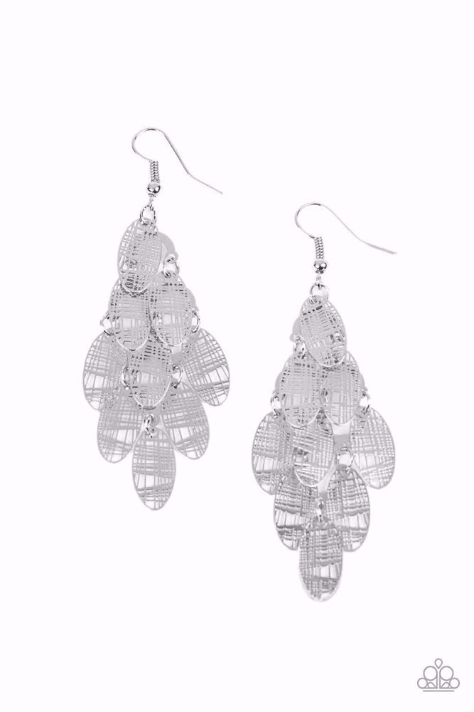 Cross It Off My List - Silver - Earring