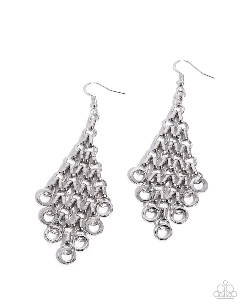 Decisive Delivery - Silver - Earring
