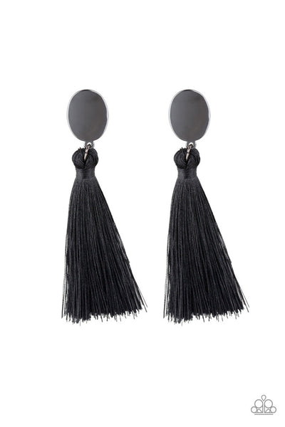 Va Va PLUME - Black - Earring
