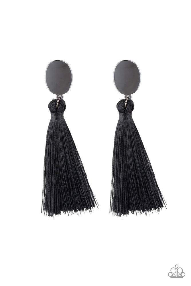 Va Va PLUME - Black - Earring