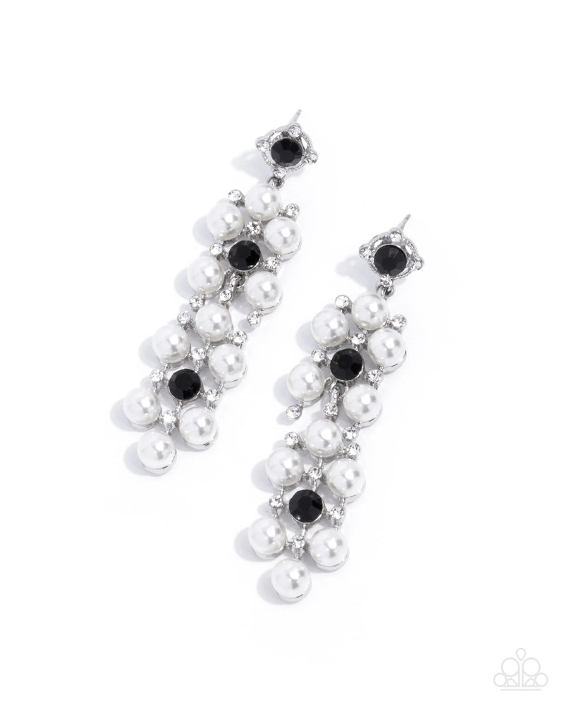 Bewitching Beacon - Black - Earring