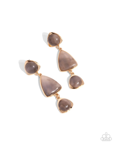 Foreign Exchange - Brown - Earring