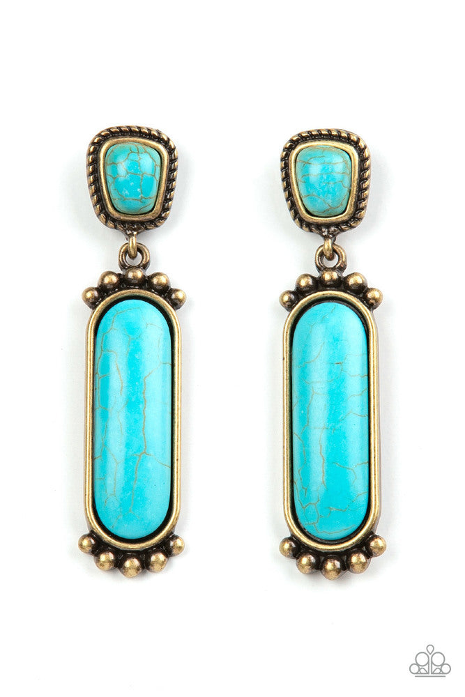 Southern Charm - Brass - Earring