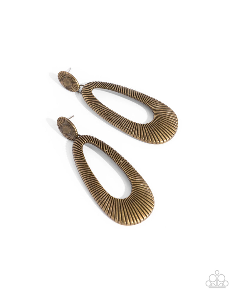 Princess Potential - Brass - Earring