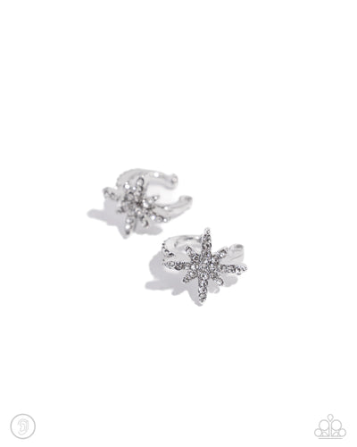 Cosmic Cuff - White - Earring