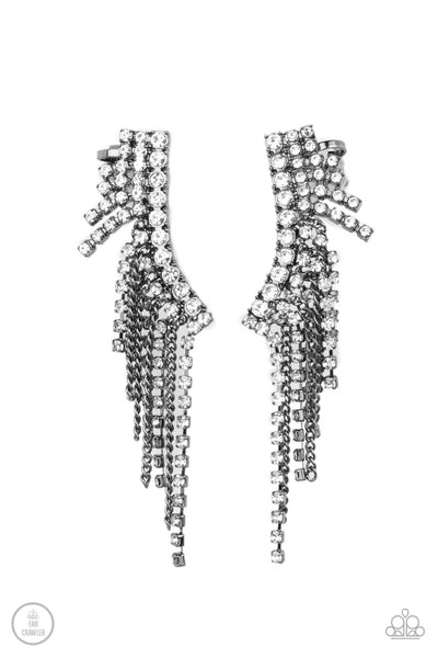 Thunderstruck Sparkle - Black - Earring