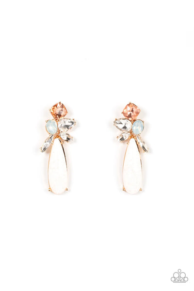 DIY Dazzle - Gold - Earring