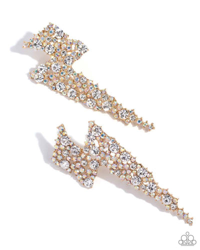 Electric Effulgence - Gold - Earring