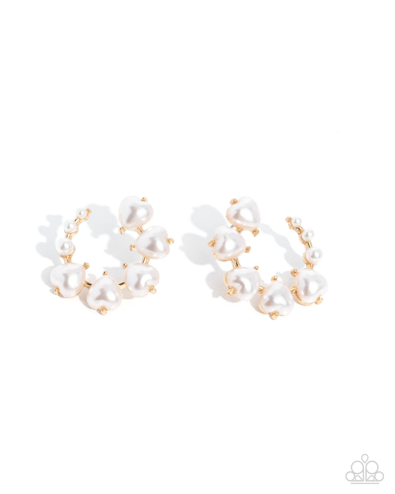 Castle Courting - Gold - Earring