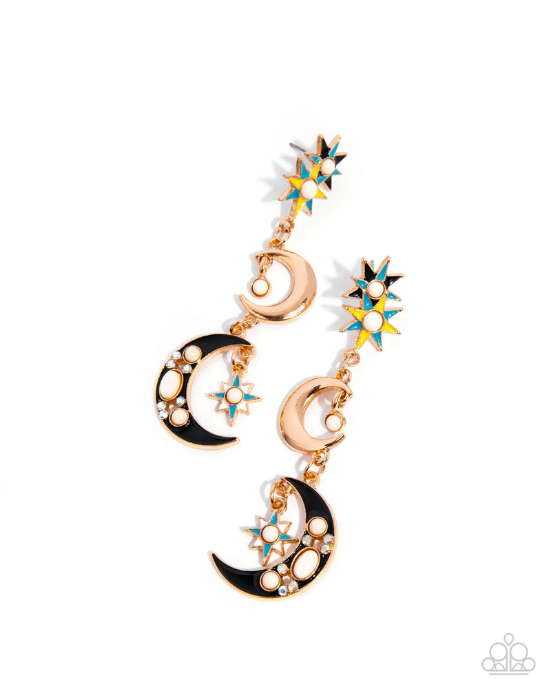 Stellar Serendipity - Gold - Earring