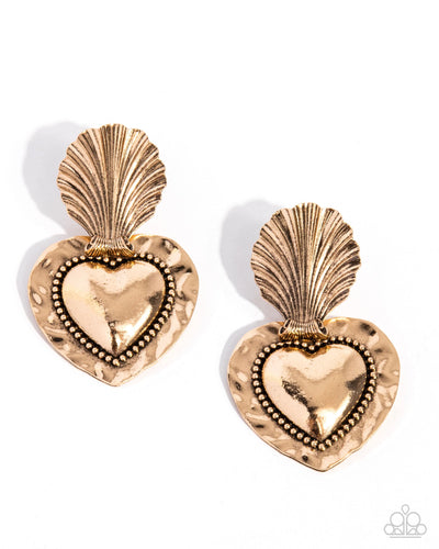 Mythical Moment - Gold - Earring