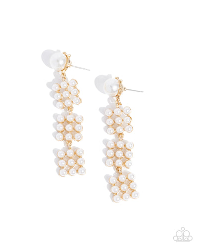 Pearl Pastime - Gold - Earring