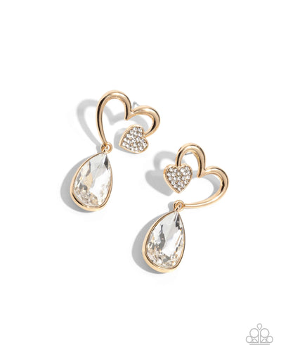 Coupling Up - Gold - Earring