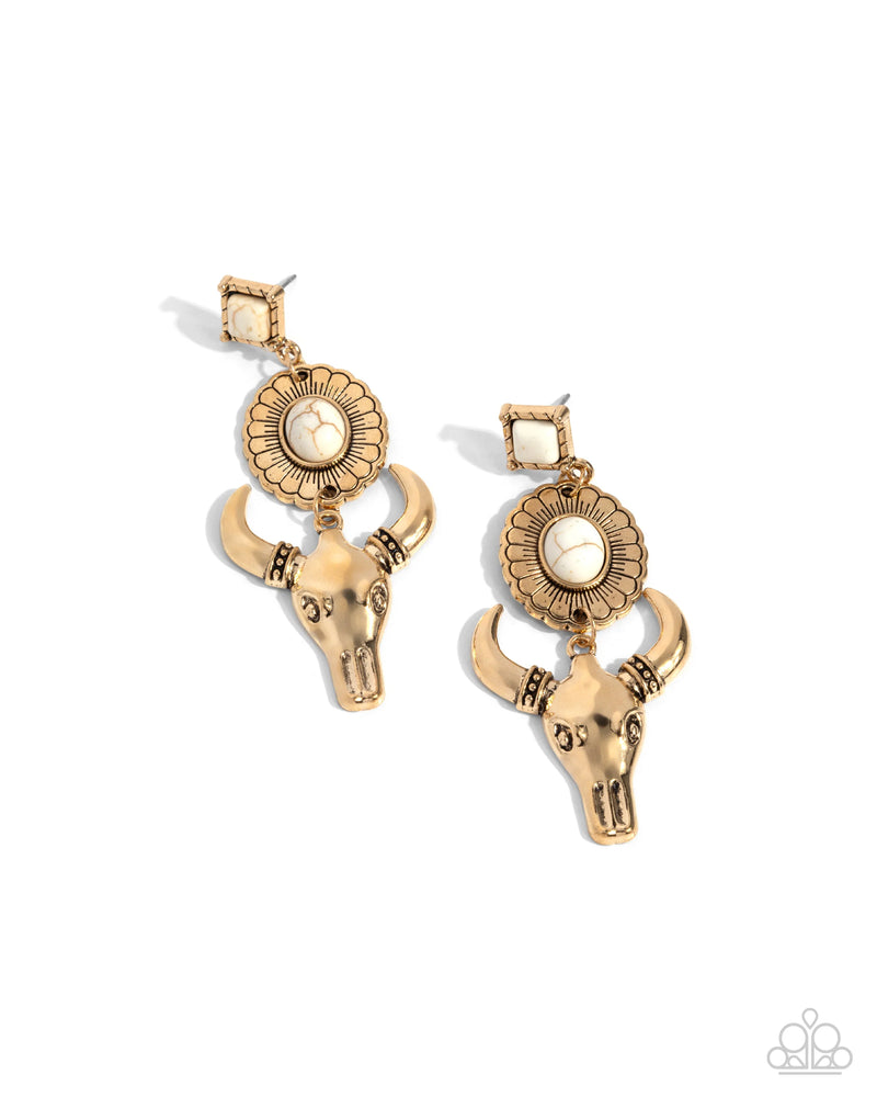 Western Week - Gold - Earring