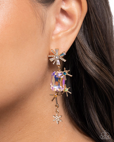 Cosmic Catch - Multi - Earring
