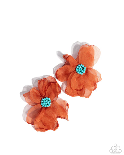 Part Of Your World - Orange - Earring