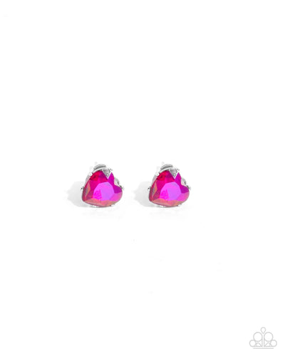 Sweetheart Stunner - Pink - Earring