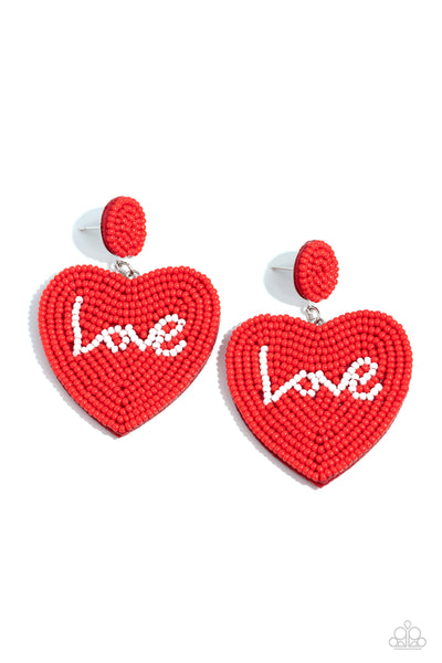Sweet Seeds - Red - Earring