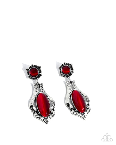 High-End Reservation - Red - Earring