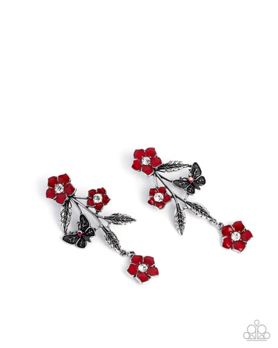 Whimsical Weekend - Red - Earring