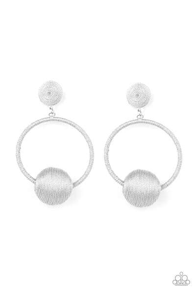 Social Sphere - Silver - Earring