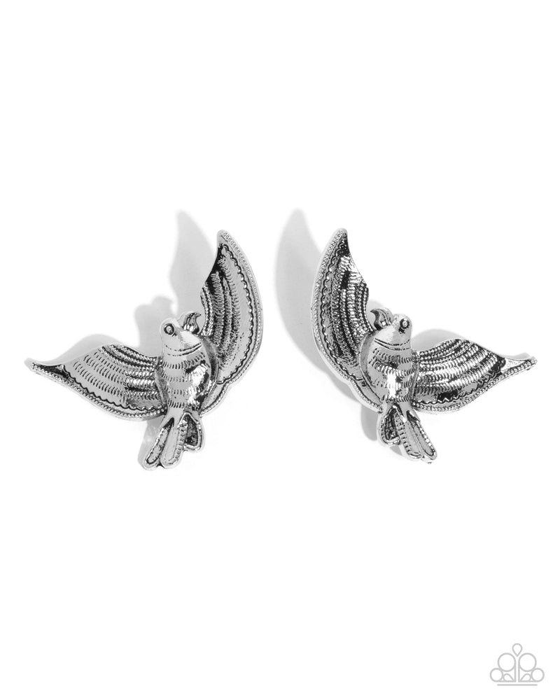 Bird of PLAY - Silver - Earring