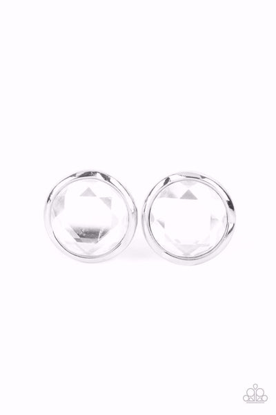 Double-Take Twinkle - White - Earring
