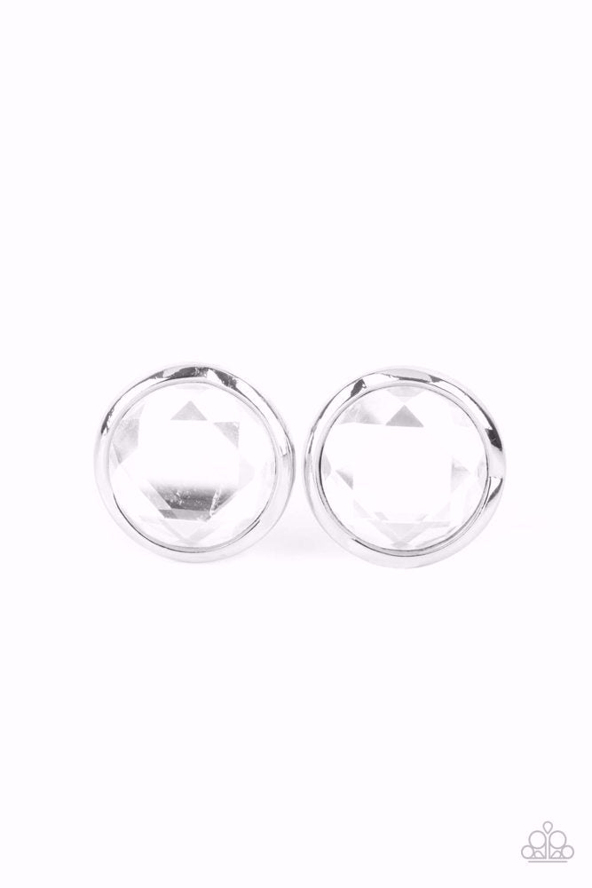 Double-Take Twinkle - White - Earring