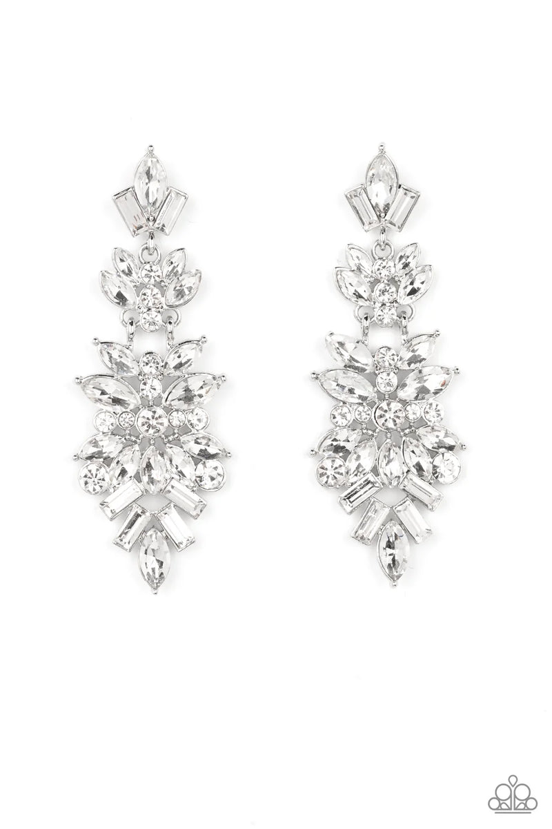 Frozen Fairytale - White - Earring