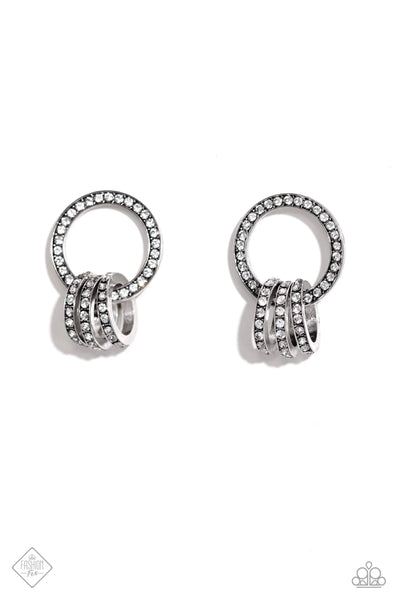 Adorned Allegiance - White - Earring