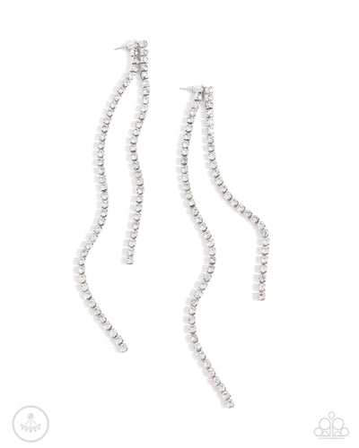 Elevated Elegance - White - Earring