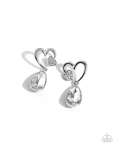 Coupling Up - White - Earring
