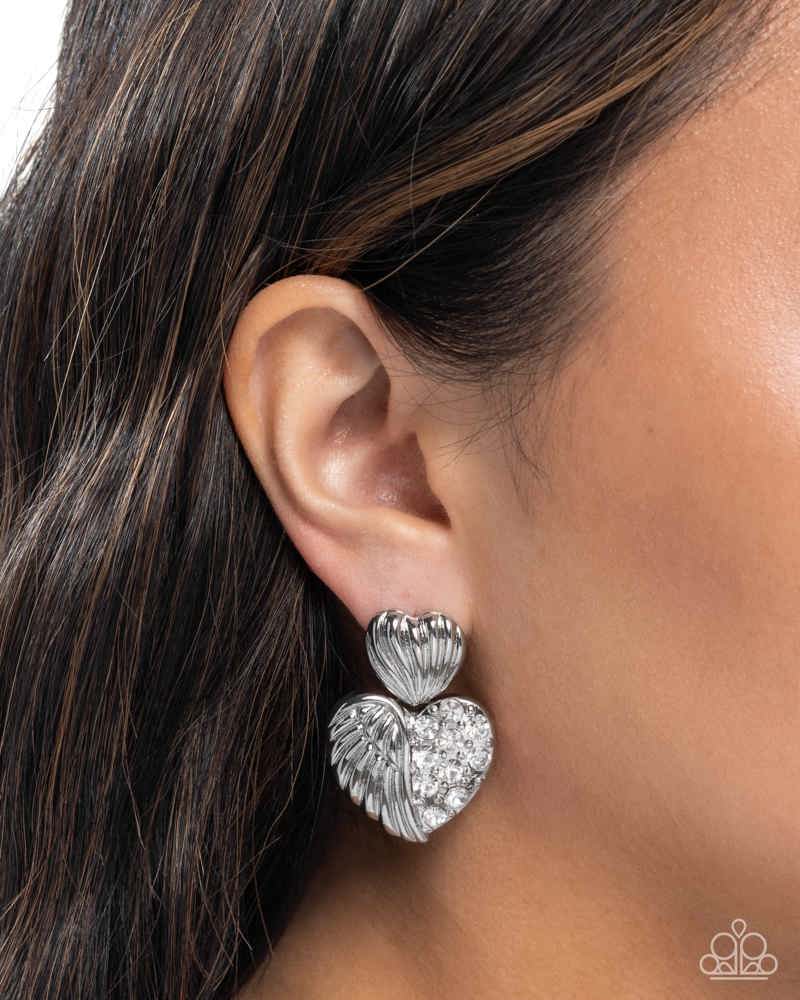 Angelic Adornment - White - Earring