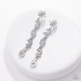 Ring In The Shimmer - White - Earring