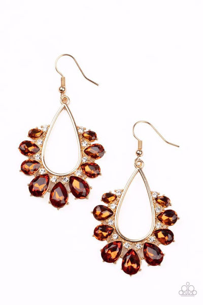 Two Can Play That Game - Brown - Earring