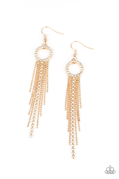 Pass The Glitter - Gold - Earring