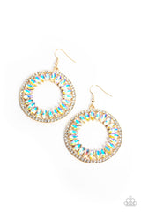 Wall Street Wreaths - Gold - Earring