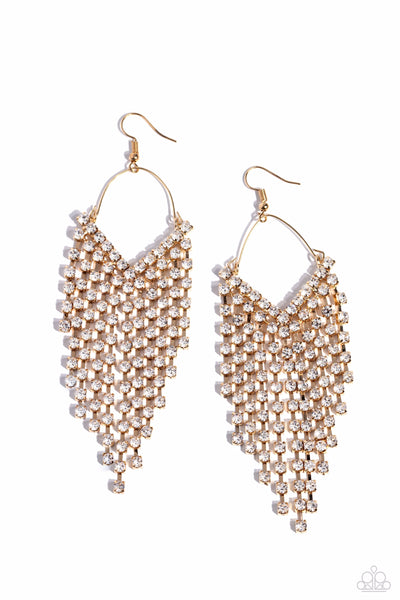 V Fallin - Gold - Earring