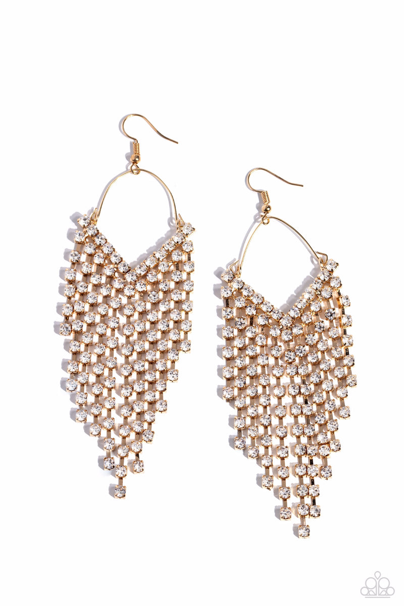 V Fallin - Gold - Earring