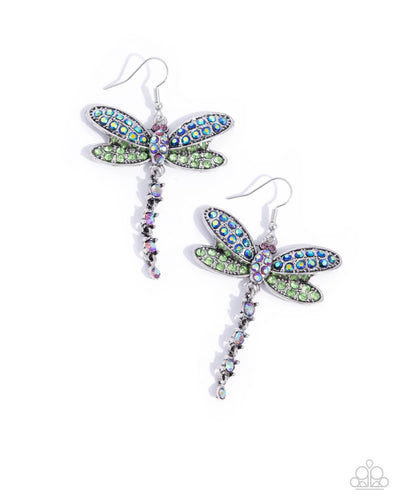 Hey, I Heard You Were A Wild One - Green - Earring