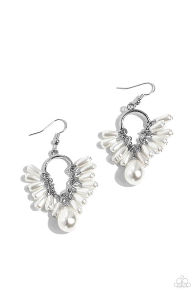 Ahoy There! - White - Earring