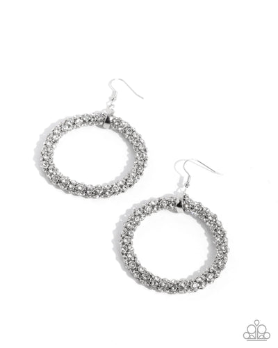 Breathtaking Beacon - White - Earring
