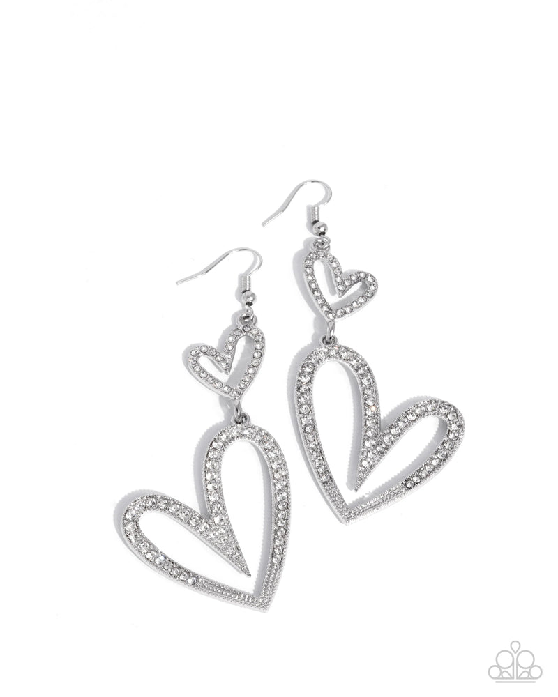 Power Couple - White - Earring