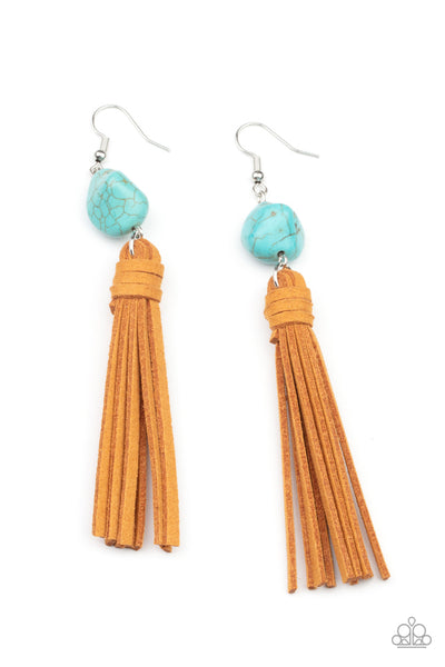 All-Natural Allure - Blue - Earring