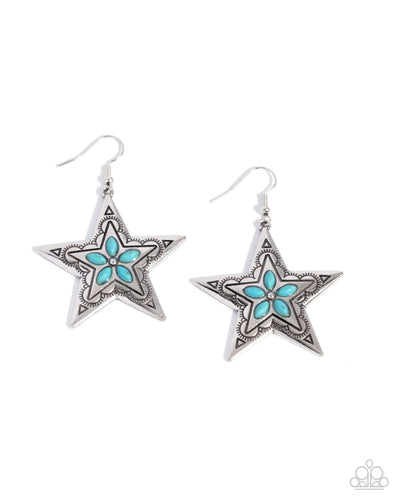 Sheriff Santa Fe - Blue - Earring
