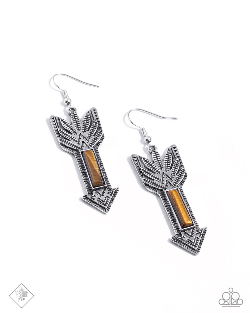 Elemental Exhibit - Brown - Earring