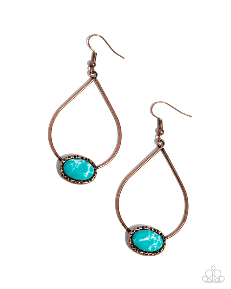 Sensible Stones - Copper - Earring