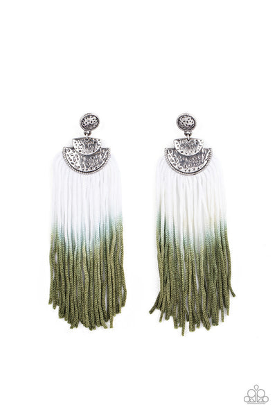 DIP It Up - Green - Earring