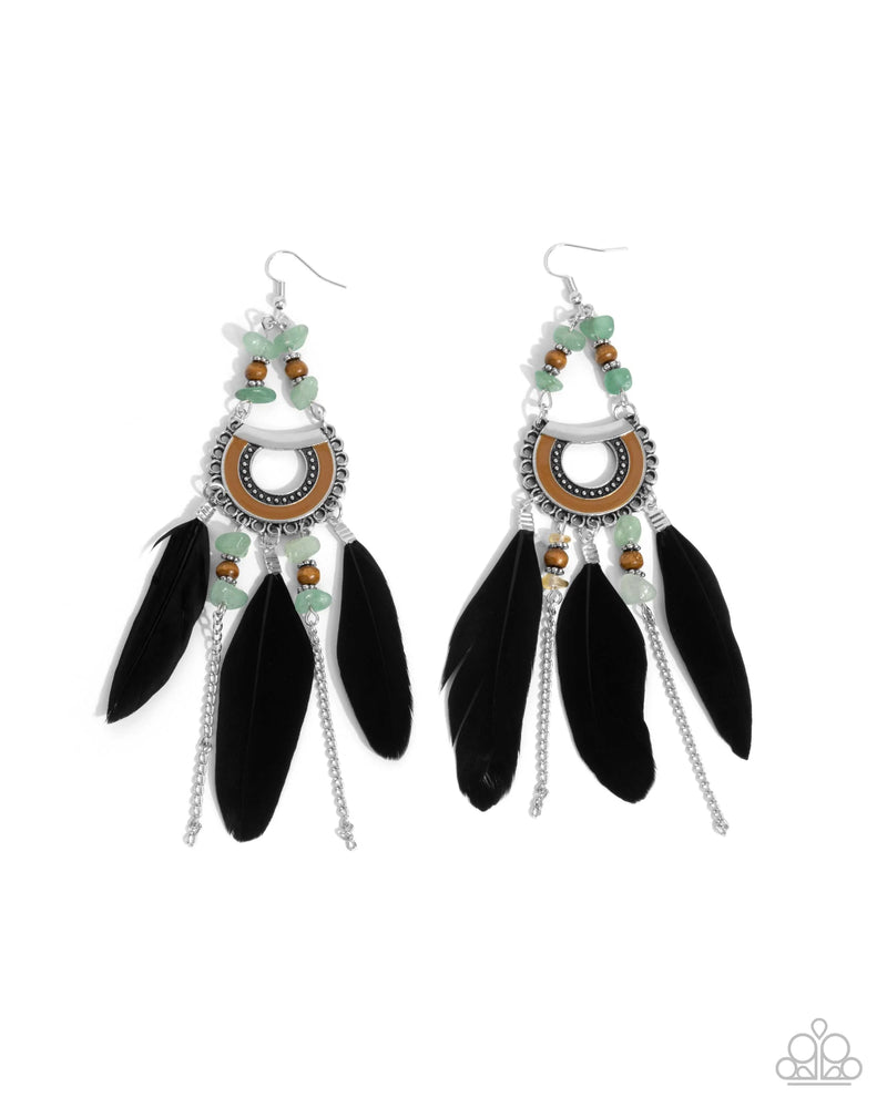 Serene Stage - Green - Earring