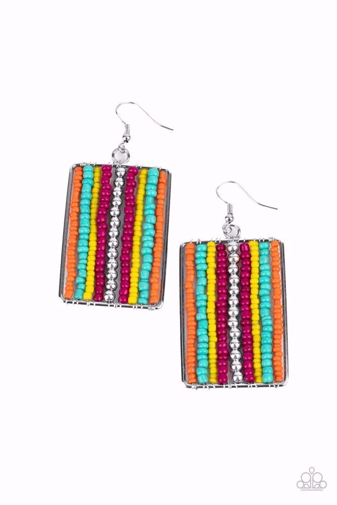 Beadwork Wonder - Multi - Earring
